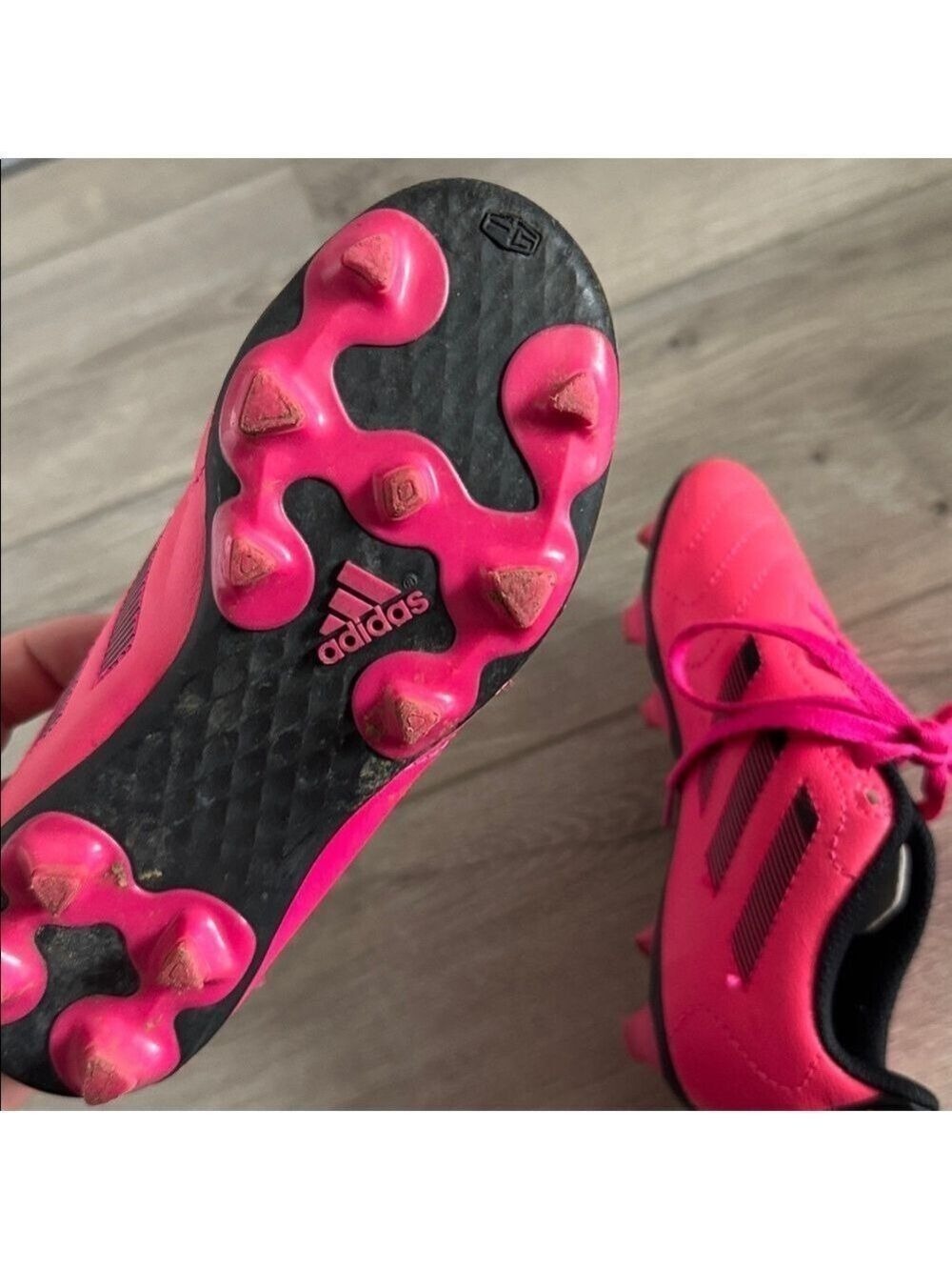 Adidas Bright Pink Sports Shoes - Picture 5 of 6